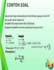 Sebagai contoh, karena 4 x 3 = 12, maka 12 : 05 Penaksiran Parameterx Contoh Soal U2022 Sebuah Pabrik Baja Memproduksi Plat Memiliki Daya Regang Rata Rata 500 Dan Standar Deviasi Sebesar 20 Course Hero