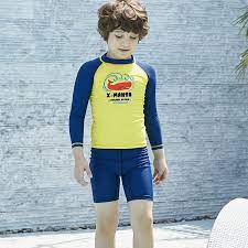 Canoeing Jeferym 3pcs Boys Swimsuit Set Short 4 3 Long Sleeve Zipper Sun Protection Rash Guard You In 2021 Kids Swimwear Boys Kids Summer Fashion Boys Dress Clothes
