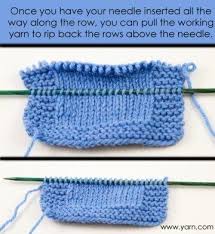 The working yarn is held in the front of the project instead of the back, and the. Break Out Your Yarn And Make Mistakes Without Worry With This Handy Tutorial For Safely Ripping Back Knitting In 2020 Knitting Instructions Knitting Knitting Stitches