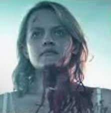 S2 E1 when June escaped from the drs + met up with Nick in the warehouse,  you see June cutting her hair, wow that looked so real, I'm not convinced  it wasn't! +