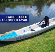 Glider Full Drop-Stitch Double Inflatable Kayak Package | Orange