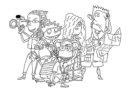 The Wild Thornberrys Coloring Pages For Kids Printable Free Coloring Pages Cartoon Coloring Pages Disney Coloring Pages