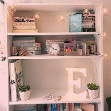 Prettyinpinks Artist Prettyinpinks Instagram Photos And Videos Bookcase Shelf Lights Bedroom Bookshelf Decor Bookshelves In Bedroom Bookcase Decor