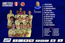 Conoce la plantilla, entrenador y jugadores por línea de colombia en el mundial de rusia 2018. Seleccion Colombia Alineacion Peru Capsulas De Carreno