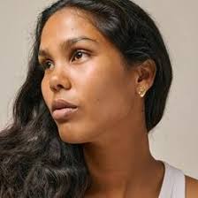 Enamel Copenhagen Studs Maia Small Gold-Plated