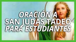 Oh glorioso apóstol san judas tadeo, siervo fiel y amigo de jesús, el nombre del traidor ha sido la causa de que fueses olvidado de muchos; Oracion A San Judas Tadeo Para El Estudiante