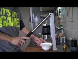 Handmade Lever Coffee Machine Youtube Coffee Machine Espresso At Home Coffee