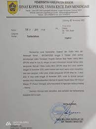 5 contoh surat peringatan (sangat penting diketahui) 4. Umkm Kabupaten Bogor Bisa Daftar Blt Rp2 4 Juta Sampai 24 November Bogor Kita Com