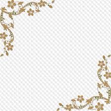 Butterfly, ornate for your design. Psd Seven Png Golden Floral Corners On Transparent Background