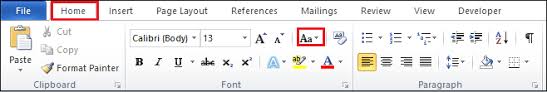The original string remains unchanged. How To Convert Uppercase To Lowercase In Microsoft Word Document Javatpoint