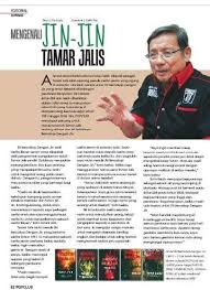 Tamar jalis probably wrote the one and only fiction which became a bestseller in bahasa malaysia in the 80s and 90s titled bercakap dengan jin. Sarawak Edition Tamar Jalis Mohd Radzi Yang Terkenal Facebook