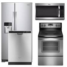 Package 7 Whirlpool Appliance Package 4 Piece Appliance Package With Electric Range Stainless Steel Kitchen Appliances Lowes Appliances Appliances Design
