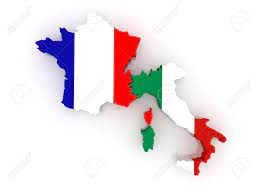 Map of france and italy via alpina. Map Of France And Italy 3d Stock Photo Picture And Royalty Free Image Image 20162345