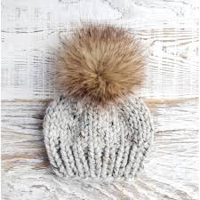 Newborn Winter Hat Newborn Pom Pom Hat Baby Boy Knit Hat Etsy