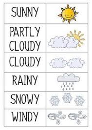 Weather Classroom Calendar Pre K And Kindergarten Ingles Para Preescolar Aprender Ingles Para Ninos Material Escolar En Ingles