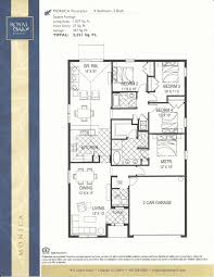 Hammock Trails Monica Floor Plan In Kissimmee Fl Royal Oak Homes Florida Home Floor Plans