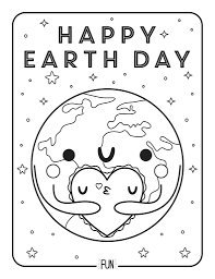 A variety of themes allows everyone to choose and print a coloring picture to their liking. Free Printable Coloring Page Earth Day Crate Kids Blog