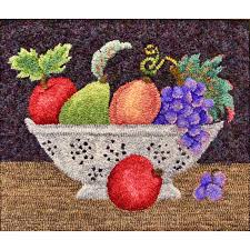 Rug Hooking Pattern: Compote (P574)