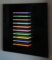 Edge Lit Acrylic Display Light Tape Acrylic Display Edge Lighting Acrylic Shelf