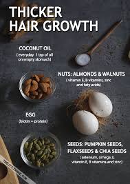 Walnuts improve the quality of your hair. Foods For Thicker And Faster Hair Growth The Little Shine