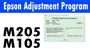 For any issue related to the product, kindly click here to raise an online service request. Epson M205 Adjustment Program Sandun Tech
