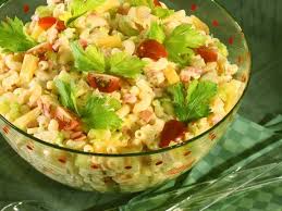 Nudelsalat Mit Schinken Und Ananas Rezept Nudelsalat Nudelsalat Mit Fleischwurst Salat