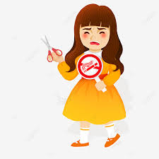 Kartun Lucu Gadis Propaganda Merokok Kartun Digambar Tangan Gadis Png Transparan Gambar Clipart Dan File Psd Untuk Unduh Gratis