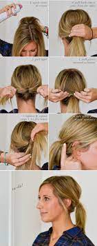 How To The Messy Ponytail Messy Ponytail Hairstyles Messy Hairstyles Messy Ponytail Tutorial