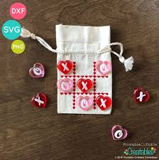 Just apply the valentine hearts tic tac toe board to a drawstring bag with htv and add the x's and o's to game pieces with adhesive vinyl, and you've got a fun travel game! Valentine S Day Tic Tac Toe Free Svg File For Silhouette Cricut