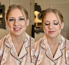 It was a high school/ Raiderette reunion!🧡💙 I loved getting to do my old  teammates makeup for my friend, @malaya.atisso wedding!💄🤍 Swipe to see  throw back pics of me and the bride!