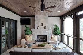 We have several great imageries to find best ideas, choose one or more of these amazing images. Screened Porch With Fireplace Design Ideas