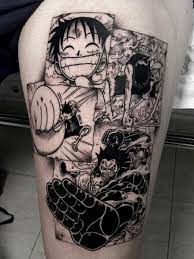 Hi everyone!this week we are here with our style of time lapse video.as you can see, we worked on a clean area.we upload 3 videos per week. Ramon On Twitter Franky Monkey D Luffy One Piece Tattoo Ink Art