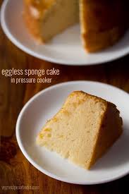 Eggless vanilla custard cake i yellow cake i without oven. Cooker Cake Sponge Cake Made In Pressure Cooker Dassana S Recipes