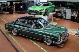 We Built A Classic Mercedes W108 For Fashion Week Classic Mercedes Mercedes Benz Classic Mercedes Car