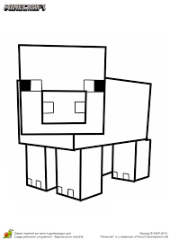 Download the latest designs and template. Coloriage Du Cochon Du Jeu Minecraft