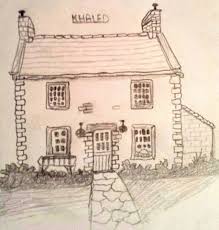 Simple Country House Male Sketch Country House Drawings