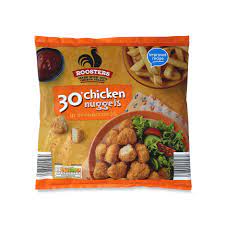 I was very tired and hungry. Roosters Chicken Nuggets 450g Aldi