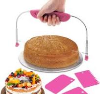Amazon.com: 1 cortador nivelador de pasteles ajustable con 3 ...