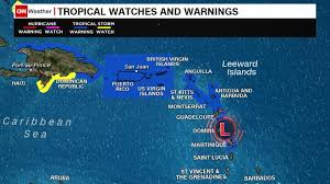 Isaias is the earliest 9th atlantic named storm on record, more than a week ahead of the next earliest. Weather Forecast Tropical Storm Warnings For Parts Of The Caribbean Cnn Video
