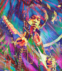 All prints feature a crisp white, matte background. Jimi Hendrix Digital Art By Rob Hemphill