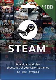 Steam cards have a denomination of 20 usd, 30 usd, 50 usd, and 100 usd. Amazon Com Steam Gift Card 100 Gift Cards