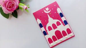 Comment down and tell us which will be. Diy Eid Card Handmade Eid Card Making Youtube