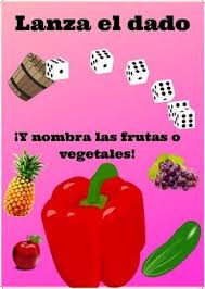 Ver más ideas sobre juegos, juegos de mesa, juegos de mesa para niños. Juego Lanza El Dado Y Nombra A Las Frutas O Vegetales Language Teaching Teaching Materials Language Teacher