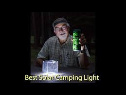 Best Solar Camping Light Review Youtube