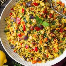 Maybe you would like to learn more about one of these? Moroccan Couscous With Roasted Vegetables Chickpeas And Almonds