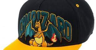 Charizard Black Snapback Cap Pokemon In 2021 Pokemon Charizard Black Snapback Pokemon