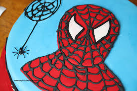 Buy the selected items together. How To Decorate A Spiderman Cake My Kitchen Stories