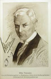 Porträt des Schauspielers Otto Tressler by Thomas Staedeli