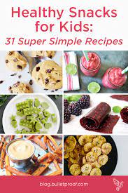 Apples, peanut butter and chocolate combine to make a delicious, fun snack. Healthy Snacks For Kids 31 Super Simple Recipes