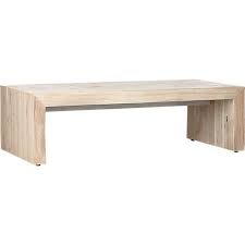 The use of hardwood provides elegance. Blanche Bleached Acacia Coffee Table Reviews Cb2 Coffee Table Furniture Coffee Table Wood Modern Coffee Tables